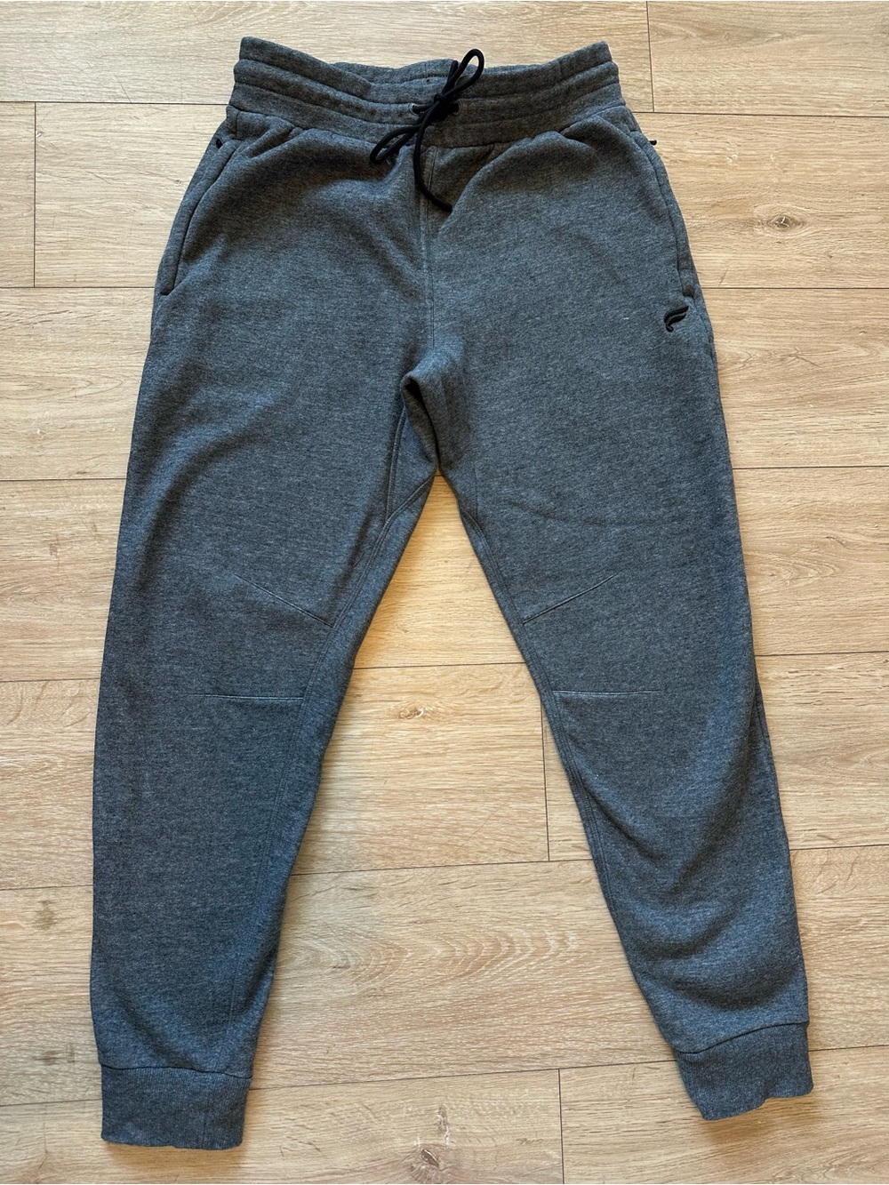 Fabletics the Go To Dark Gray Men's Jogger Sweatpants - Soft Fleece